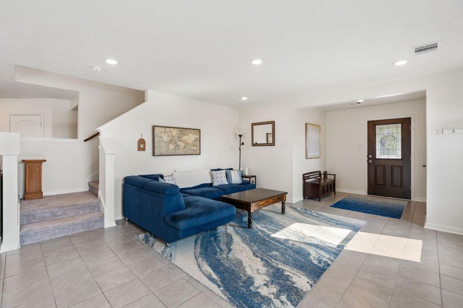 Furnished interior view inside a new home in , Houston (Image 19).