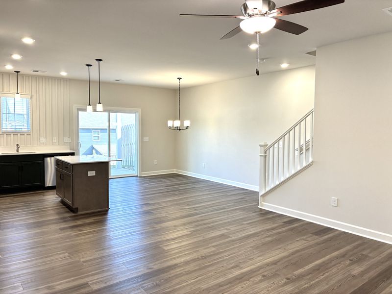 Spacious, unfurnished interior of a new home in Holly Ridge, Greenville (Image 11). Spacious, unfurnished interior of a new home in Holly Ridge, Greenville (Image 11).
