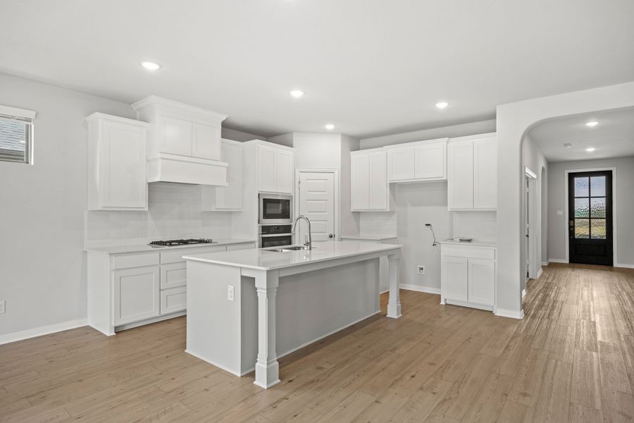 Representative furnished interior of a home built from the Becker by Cambridge Homes in Tinsley Meadows, Van Alstyne (Image 7).