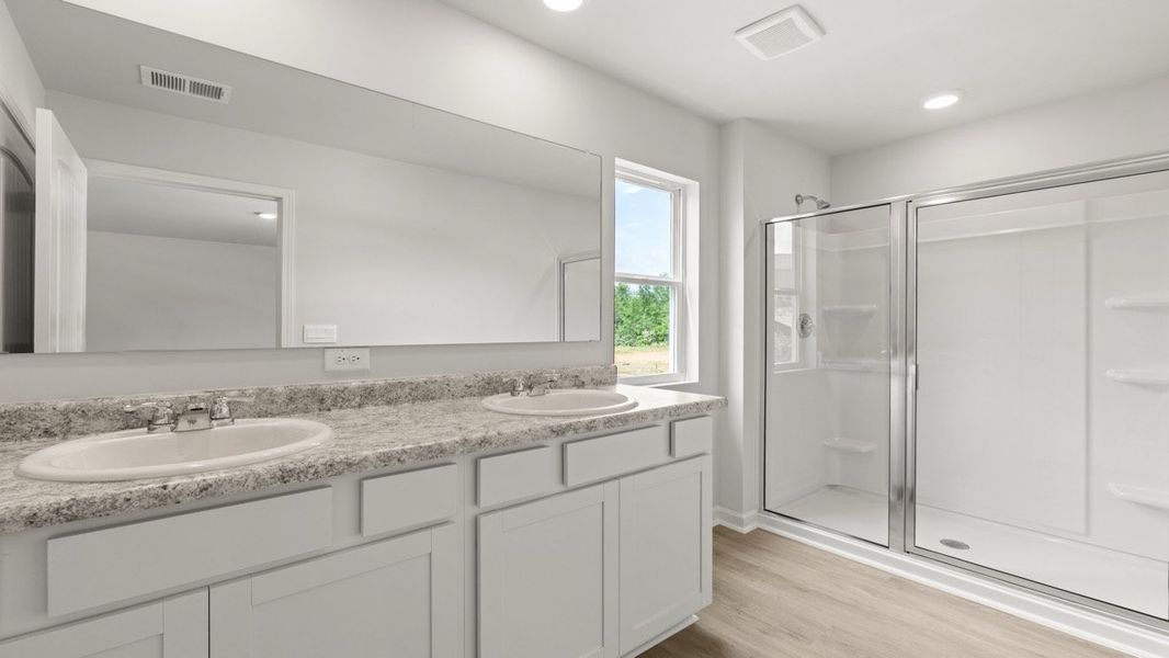 Furnished interior view inside a new home in Oakleigh Glen, Dallas (Image 7). Furnished interior view inside a new home in Oakleigh Glen, Dallas (Image 7).