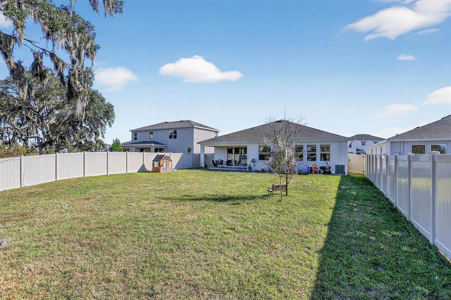 Exterior details and patio area of a home in , Wesley Chapel (Image 22). Exterior details and patio area of a home in , Wesley Chapel (Image 22).