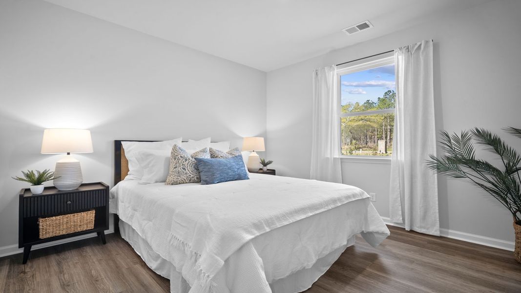 Furnished interior view inside a new home in The Retreat at East Argent, Ridgeland (Image 13).