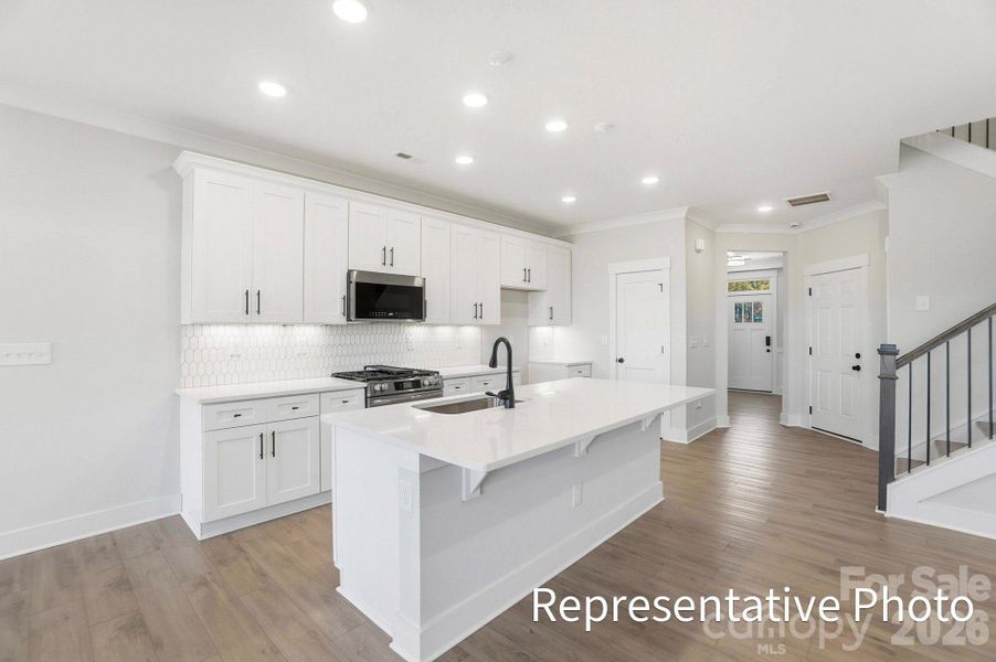 Furnished interior view inside a new home in Harrisburg Village, Harrisburg (Image 8).