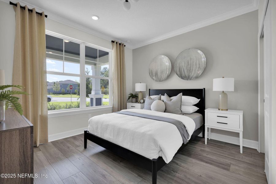 Furnished interior view inside a new home in The Preserve at Bannon Lakes, St. Augustine (Image 16).