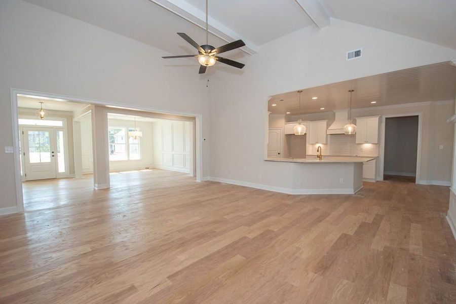 Spacious, unfurnished interior of a new home in Highgate, Newnan (Image 46). Spacious, unfurnished interior of a new home in Highgate, Newnan (Image 46).