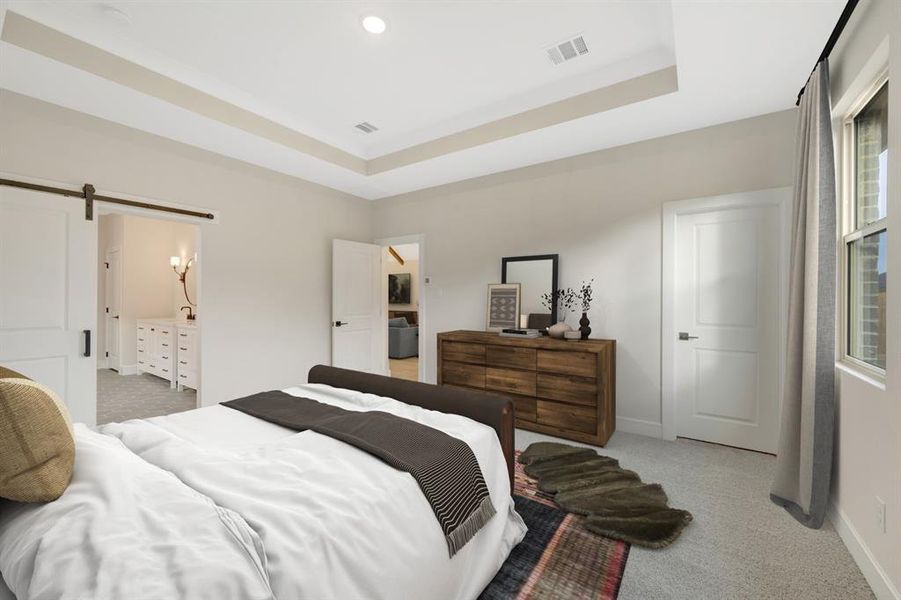 Furnished interior view inside a new home in Elevon, Lavon (Image 20).