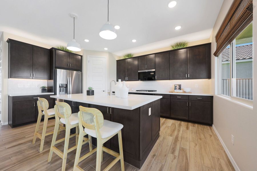 Representative furnished interior of a home built from the Pacific by Mattamy Homes in White Tank Vistas, Waddell (Image 16).