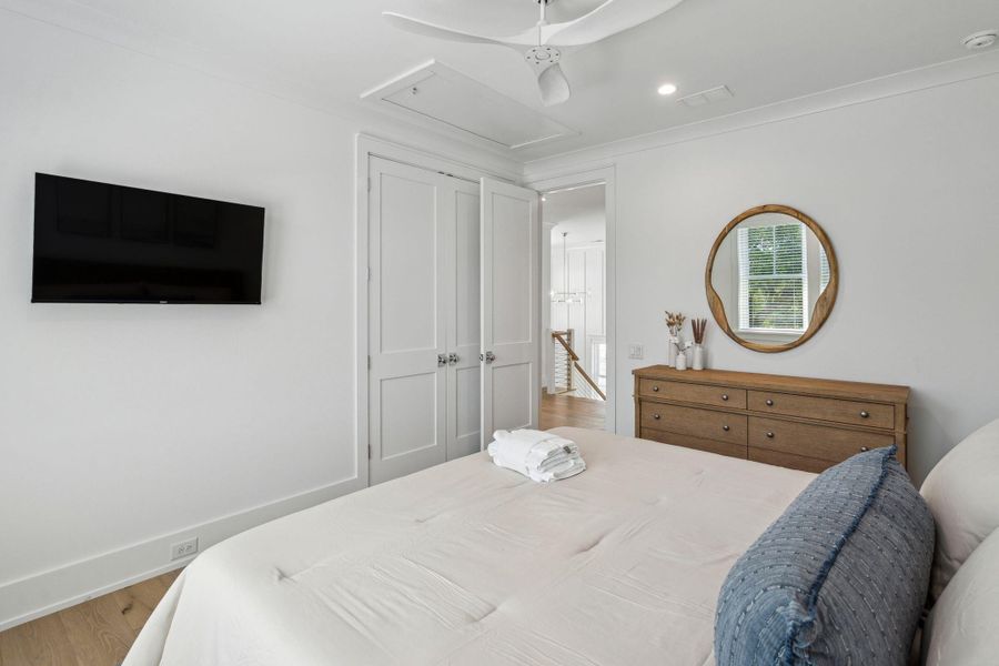 Furnished interior view inside a new home in , Isle Of Palms (Image 50).