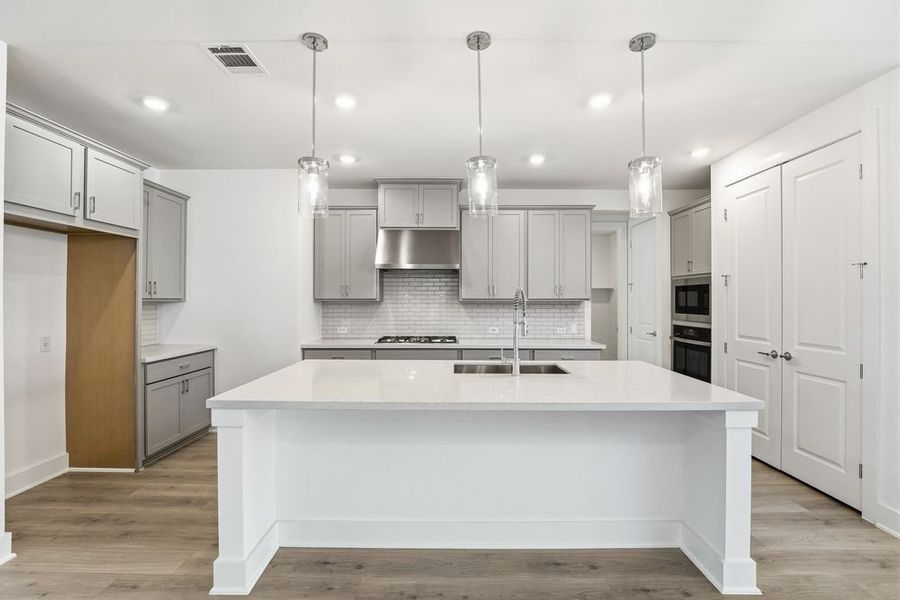 Furnished interior view inside a new home in Santa Rita Ranch, Liberty Hill (Image 4).