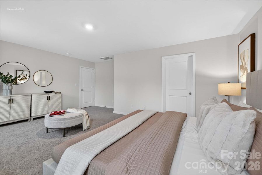 Furnished interior view inside a new home in The Hamptons at Hickory, Hickory (Image 14).