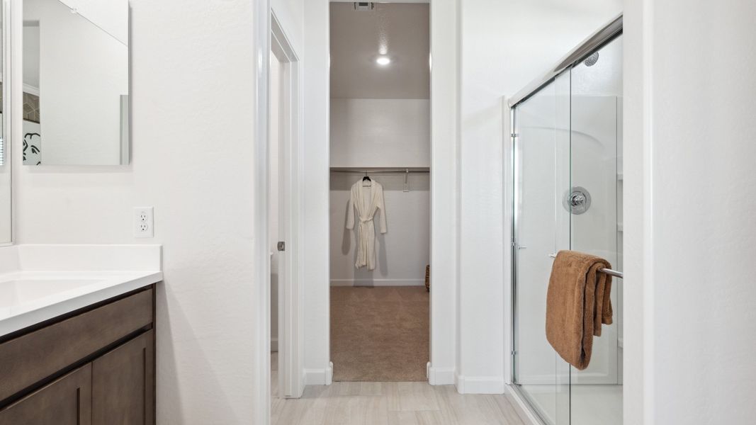 Furnished interior view inside a new home in Desert Moon Estates, Buckeye (Image 16). Furnished interior view inside a new home in Desert Moon Estates, Buckeye (Image 16).
