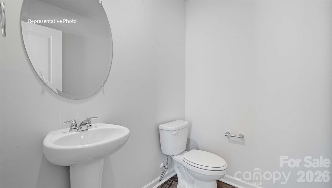 Furnished interior view inside a new home in Clark Creek Landing, Lincolnton (Image 3).