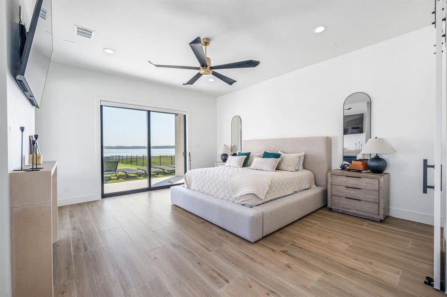 Furnished interior view inside a new home in , Pelican Bay (Image 4).