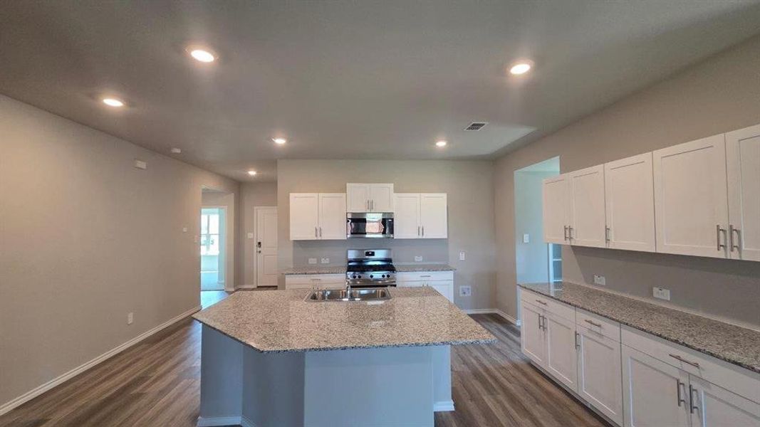 Furnished interior view inside a new home in Rosewood at Beltmill, Fort Worth (Image 9). Furnished interior view inside a new home in Rosewood at Beltmill, Fort Worth (Image 9).
