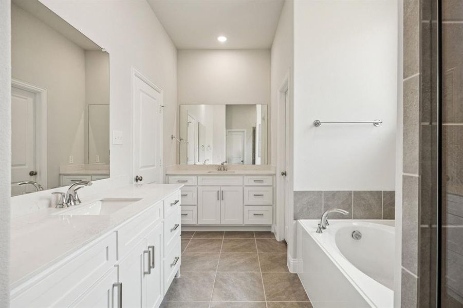 Furnished interior view inside a new home in Sicily, Princeton (Image 7).