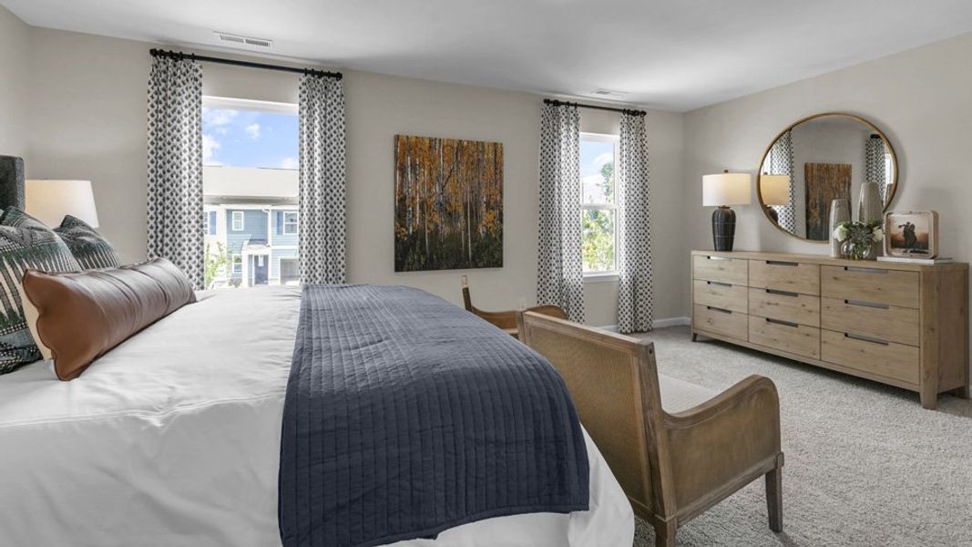 Furnished interior view inside a new home in Wilson's Ridge, Wilson's Mills (Image 26).