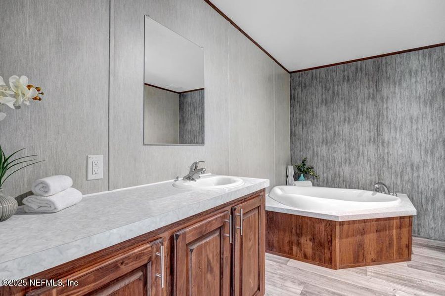 Furnished interior view inside a new home in , Hastings (Image 12).