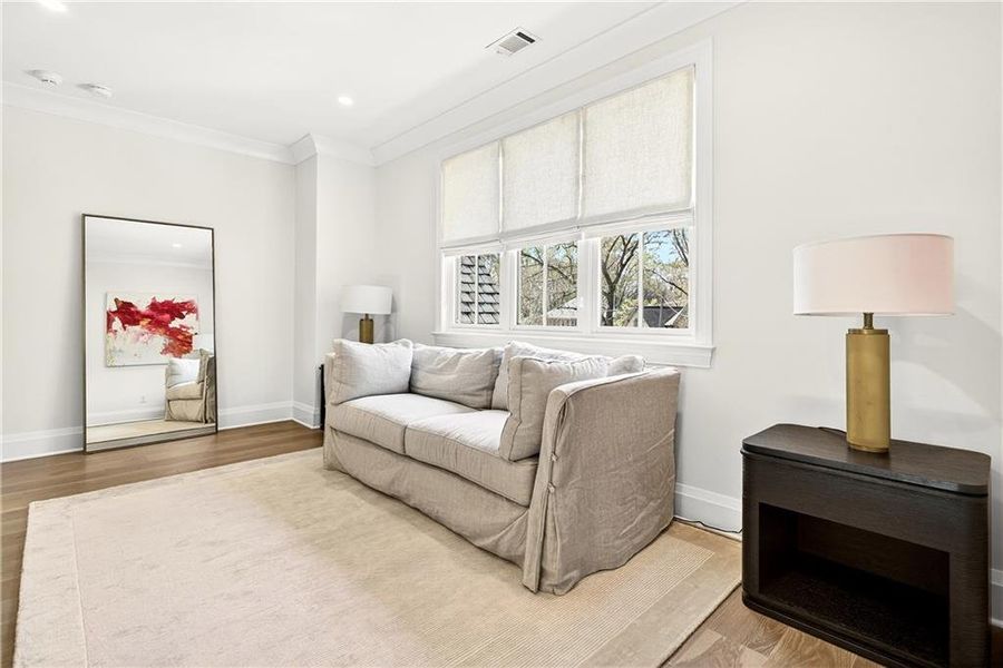 Furnished interior view inside a new home in , Atlanta (Image 9).