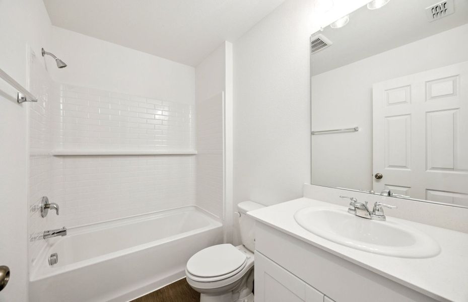 Representative furnished interior of a home built from the Monroe by Centex in Arboretum Estates, Terrell (Image 9).
