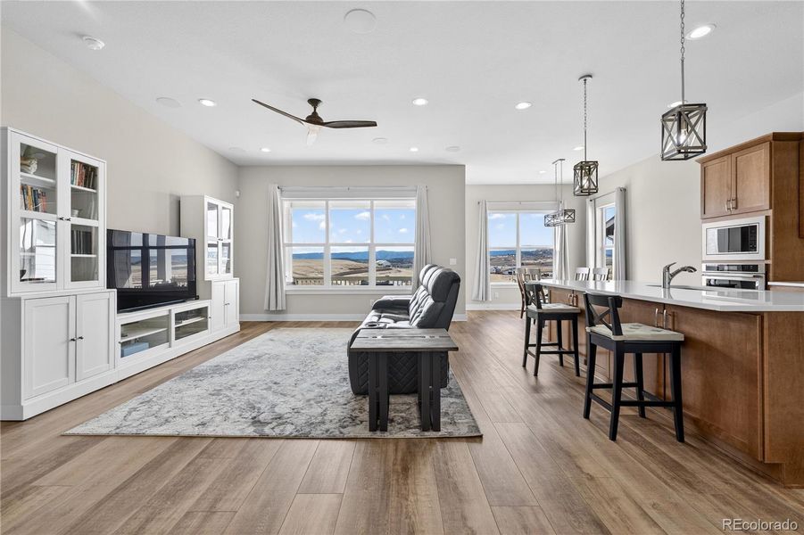 Furnished interior view inside a new home in , Castle Rock (Image 9). Furnished interior view inside a new home in , Castle Rock (Image 9).