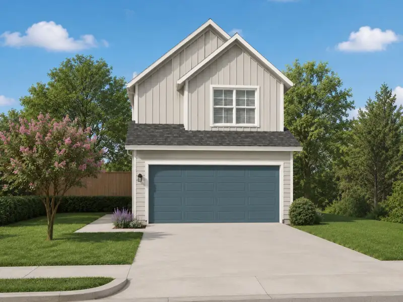 Front exterior of a new home in , Houston, TX, highlighting curb appeal (Image 1). Front exterior of a new home in , Houston, TX, highlighting curb appeal (Image 1).