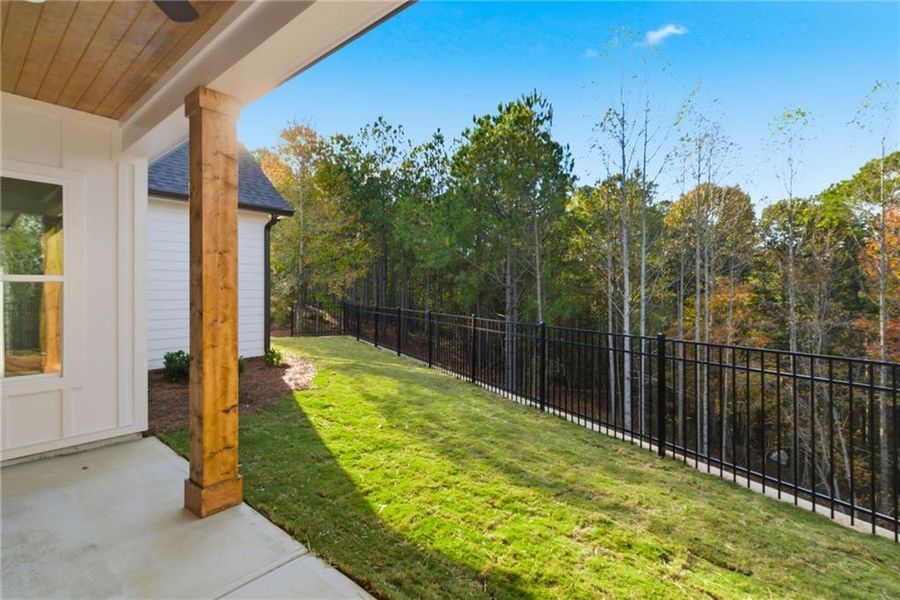 Exterior details and patio area of a home in , Jasper (Image 17).