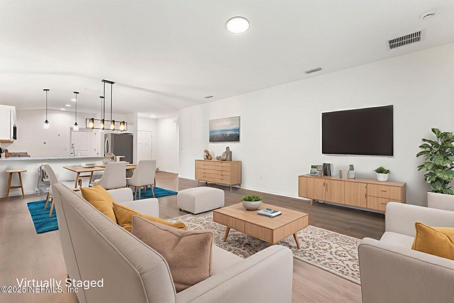 Furnished interior view inside a new home in , Green Cove Springs (Image 38).