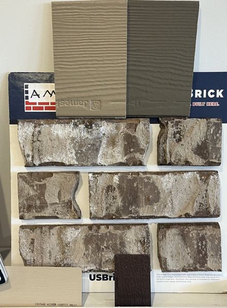 Sample of building materials used in homes in Patterson, Smyrna (Image 6). Sample of building materials used in homes in Patterson, Smyrna (Image 6).