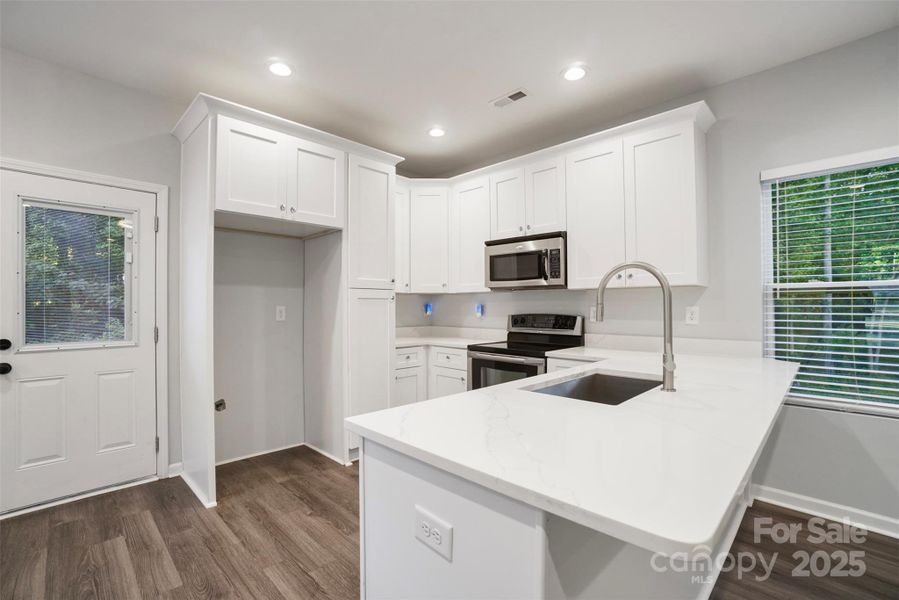Furnished interior view inside a new home in , Charlotte (Image 3).