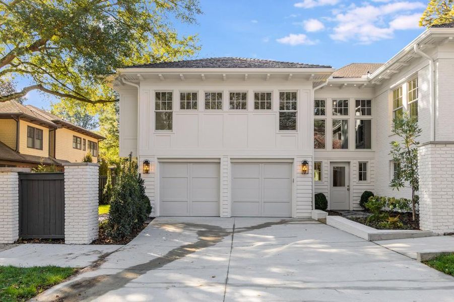 Front exterior of a new home in , Atlanta, GA, highlighting curb appeal (Image 25).