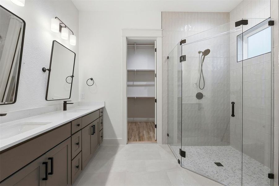 Furnished interior view inside a new home in , Midlothian (Image 11).