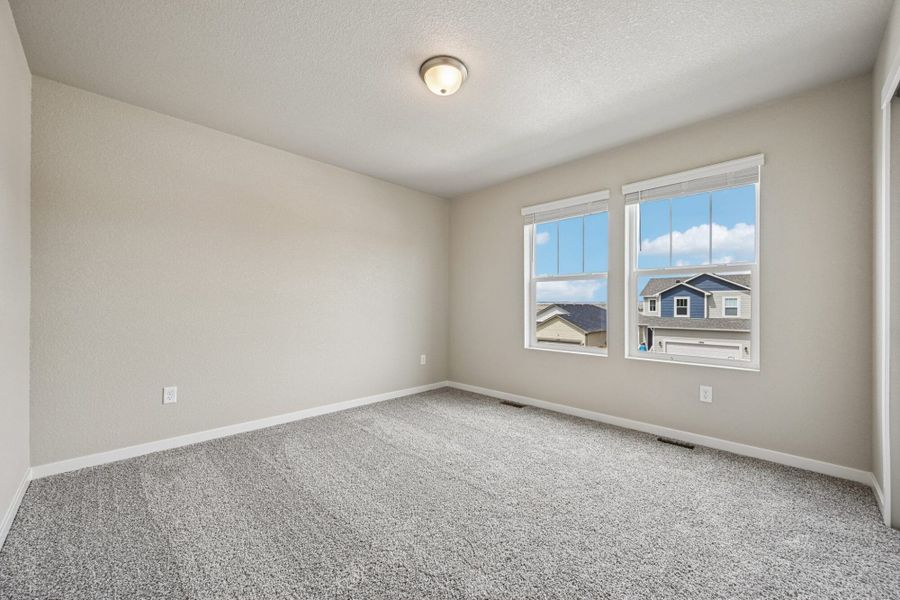 Spacious, unfurnished interior of a new home in Ridge at Lorson Ranch, Colorado Springs (Image 38). Spacious, unfurnished interior of a new home in Ridge at Lorson Ranch, Colorado Springs (Image 38).