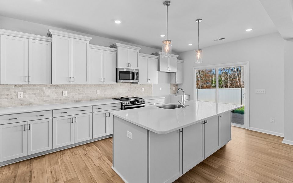 Furnished interior view inside a new home in Hanes Lake, Winston-Salem (Image 7).