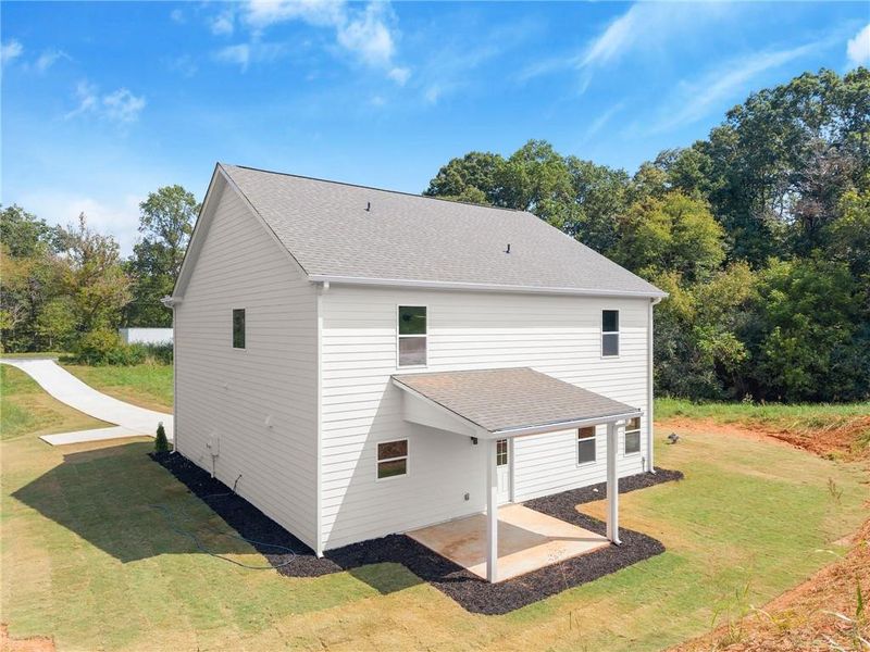 Front exterior of a new home in , Clarkesville, GA, highlighting curb appeal (Image 17).