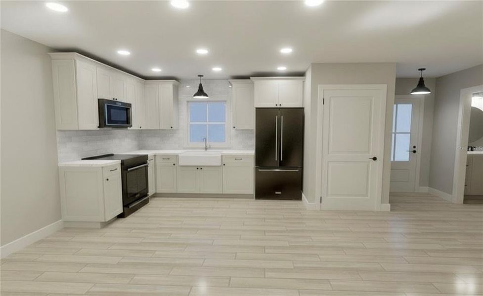 Furnished interior view inside a new home in , Ocala (Image 5). Furnished interior view inside a new home in , Ocala (Image 5).