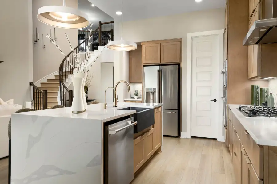 Furnished interior view inside a new home in Edgewood, Leander (Image 25).