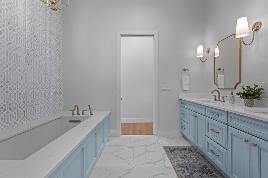 Furnished interior view inside a new home in , Riviera Beach (Image 48).