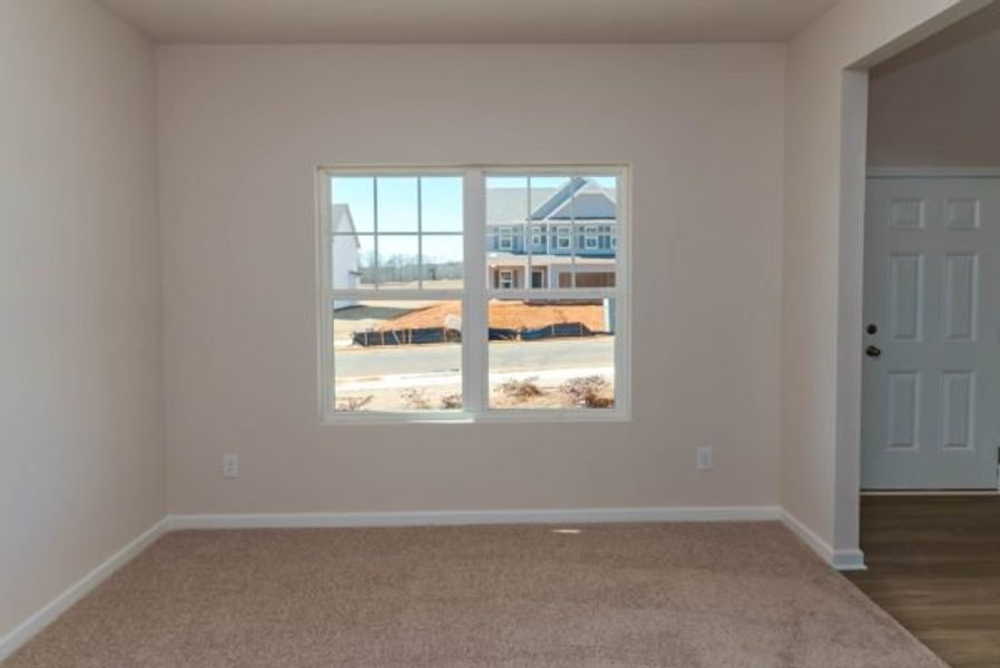Representative unfurnished interior of a home built from the Clayton by Piedmont Residential in Hampton Ridge, Jefferson (Image 29).