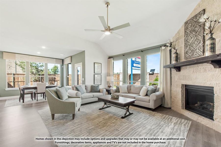 Furnished interior view inside a new home in Sable Creek, Sanger (Image 14). Furnished interior view inside a new home in Sable Creek, Sanger (Image 14).