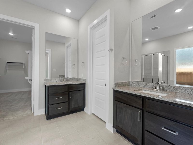Furnished interior view inside a new home in Oakhill Reserve, Tomball (Image 4).