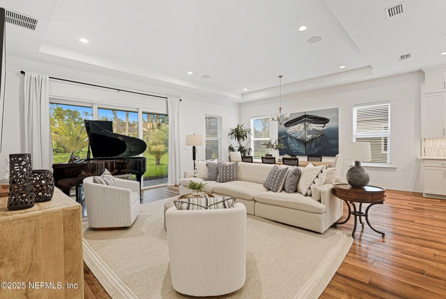 Furnished interior view inside a new home in , St. Johns (Image 6).