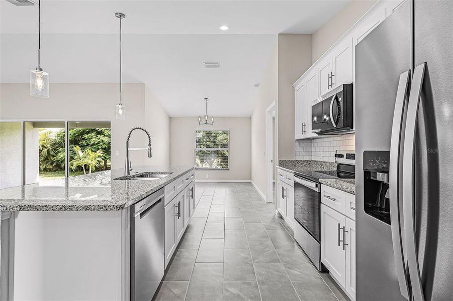 Furnished interior view inside a new home in , Cape Coral (Image 7).