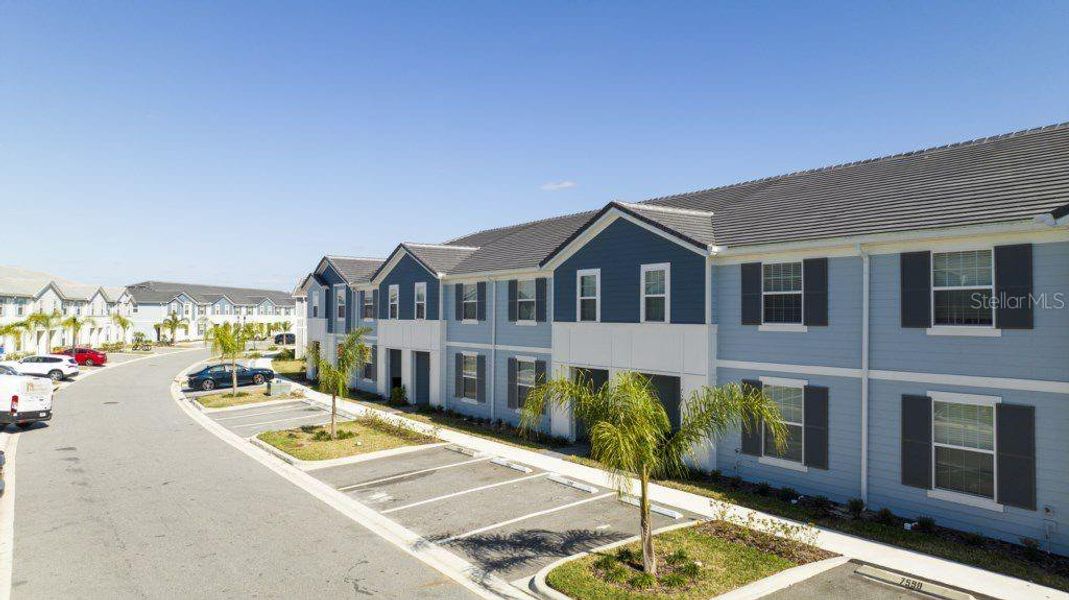 Front exterior of a new home in , Davenport, FL, highlighting curb appeal (Image 1). Front exterior of a new home in , Davenport, FL, highlighting curb appeal (Image 1).