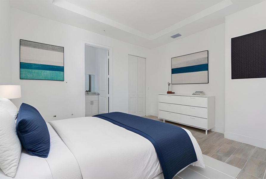 Furnished interior view inside a new home in , Rotonda West (Image 13).