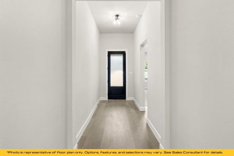 Representative unfurnished interior of a home built from the The Cayman by Stonefield Homes in The Highlands, Rockwall (Image 23).