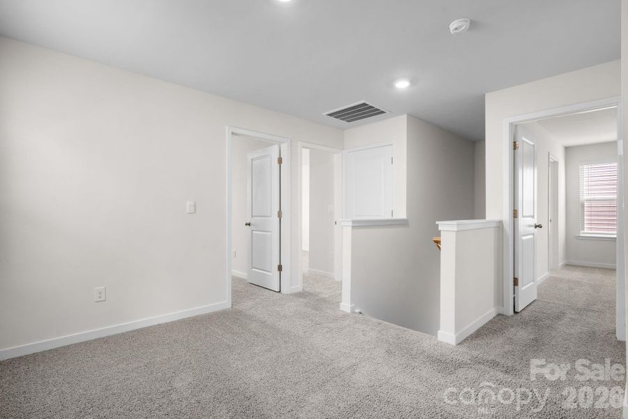 Spacious, unfurnished interior of a new home in The Hamptons at Hickory, Hickory (Image 26).