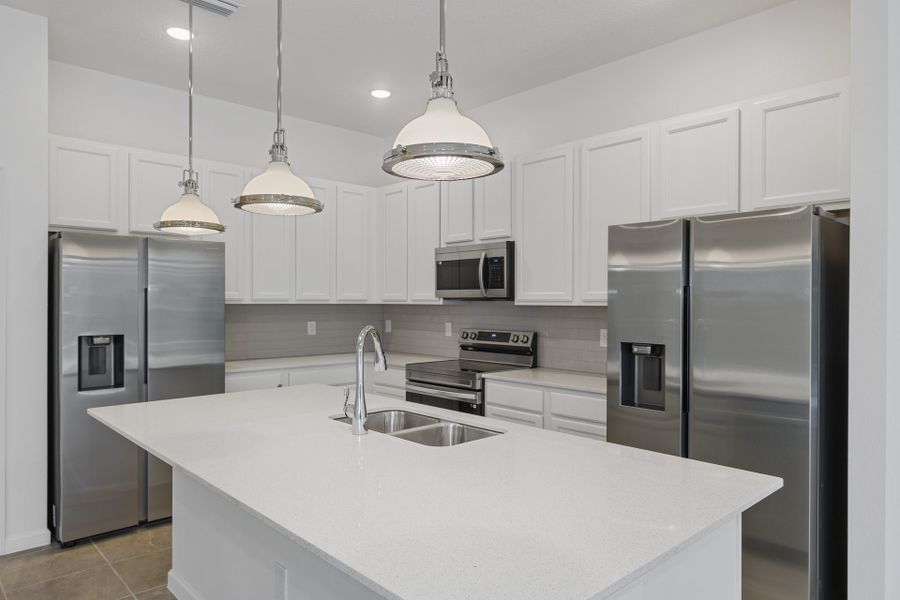 Representative furnished interior of a home built from the Reef by Park Square Residential in Paradiso Grande, Orlando (Image 5).