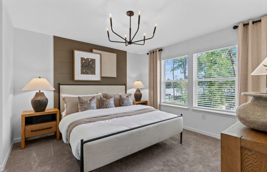 Representative furnished interior of a home built from the Marisol by Pulte Homes in Canopy Preserve, Deland (Image 18). Representative furnished interior of a home built from the Marisol by Pulte Homes in Canopy Preserve, Deland (Image 18).