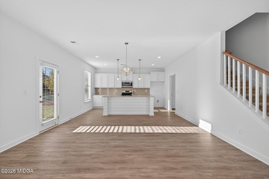 Spacious, unfurnished interior of a new home in Langston Place, Perry (Image 22).