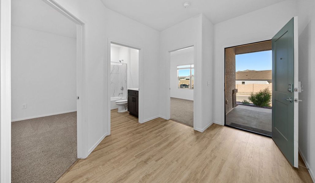Representative unfurnished interior of a home built from the Lakeway - H40L by D.R. Horton in Sycamore Vista, Vail (Image 13).